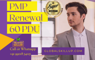 Exciting News for PMP Professionals to Renew Certification with 60 PDUs